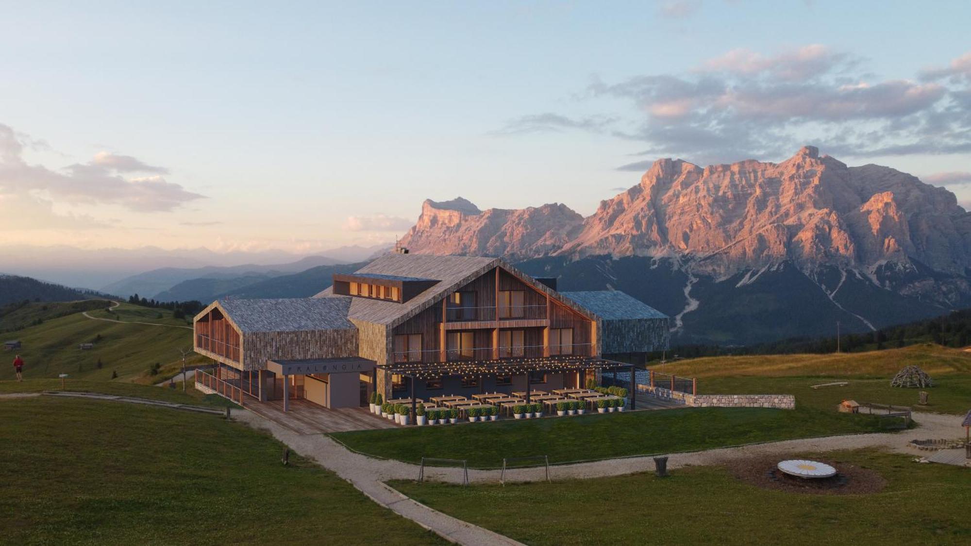 Rifugio Alpino Pralongia Villa Corvara In Badia Eksteriør billede