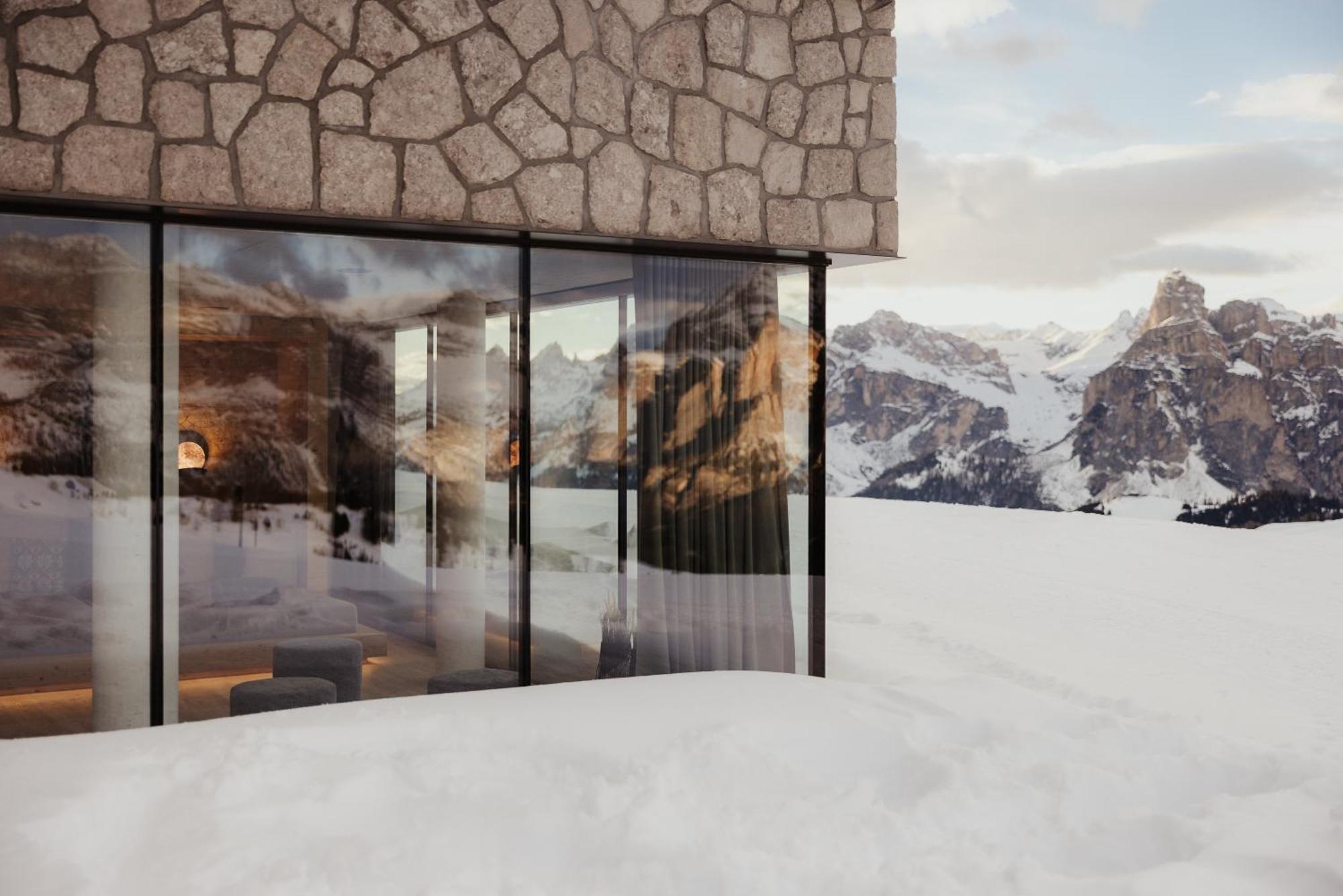 Rifugio Alpino Pralongia Villa Corvara In Badia Eksteriør billede