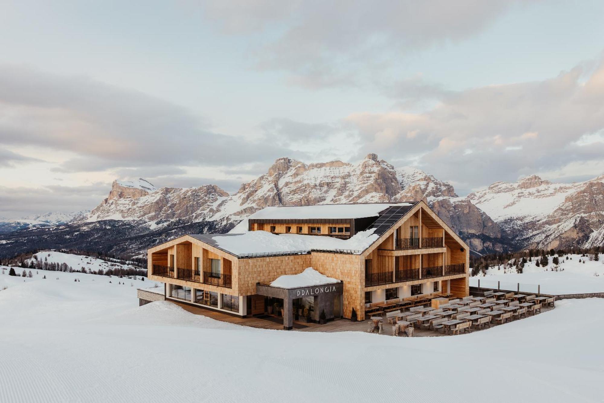 Rifugio Alpino Pralongia Villa Corvara In Badia Eksteriør billede