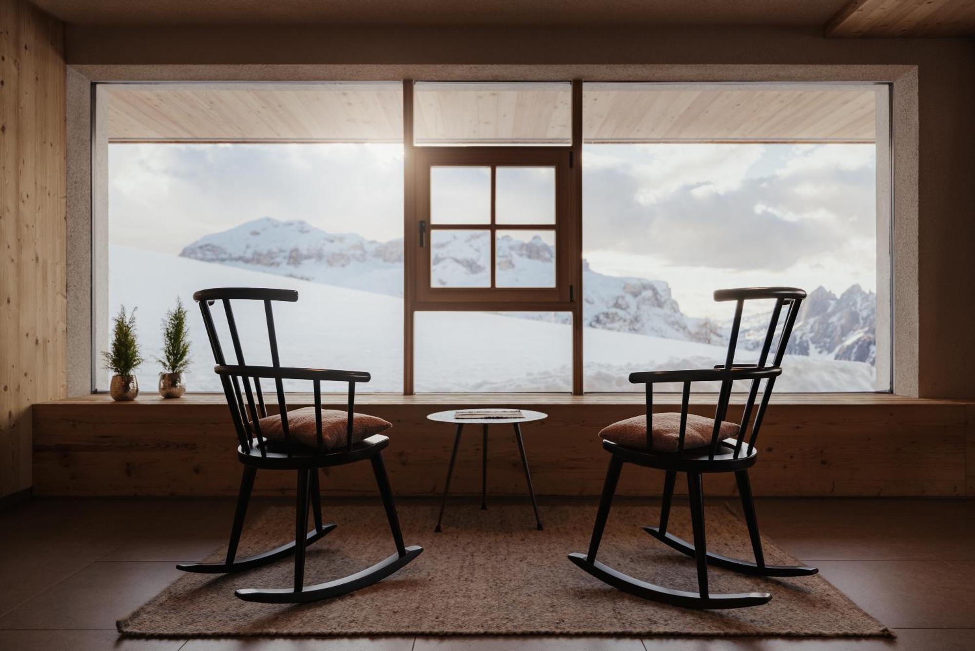 Rifugio Alpino Pralongia Villa Corvara In Badia Eksteriør billede