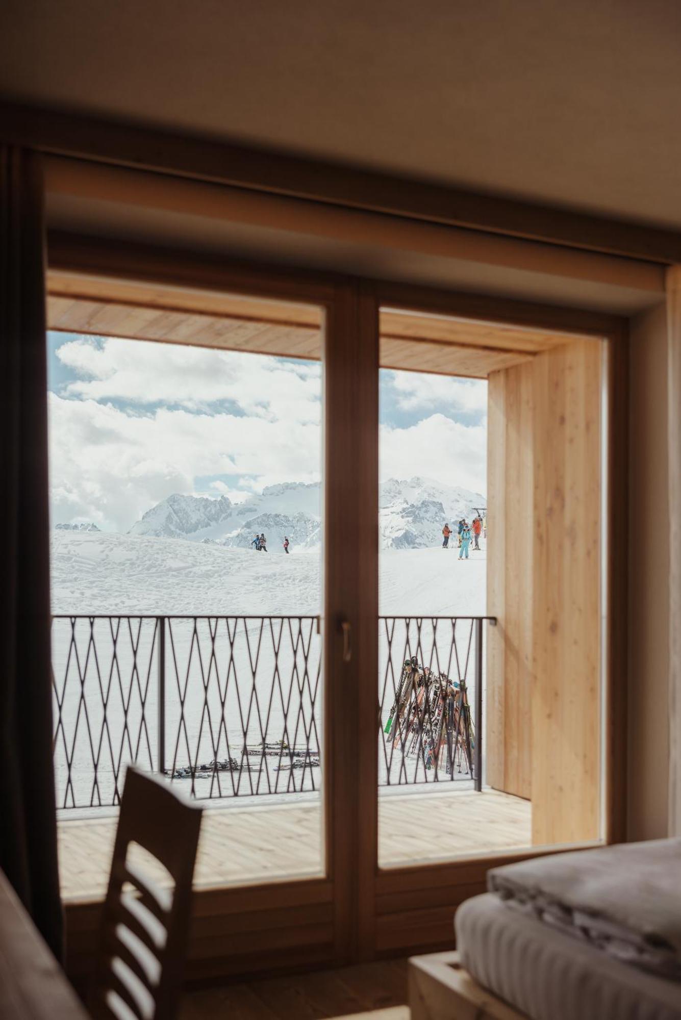 Rifugio Alpino Pralongia Villa Corvara In Badia Eksteriør billede