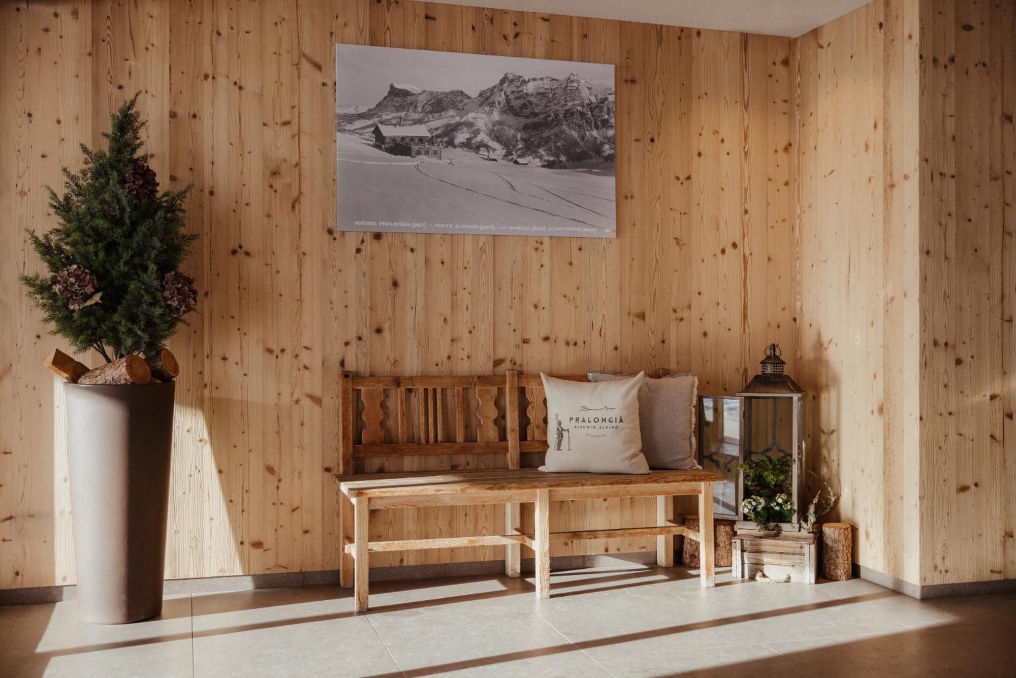 Rifugio Alpino Pralongia Villa Corvara In Badia Eksteriør billede