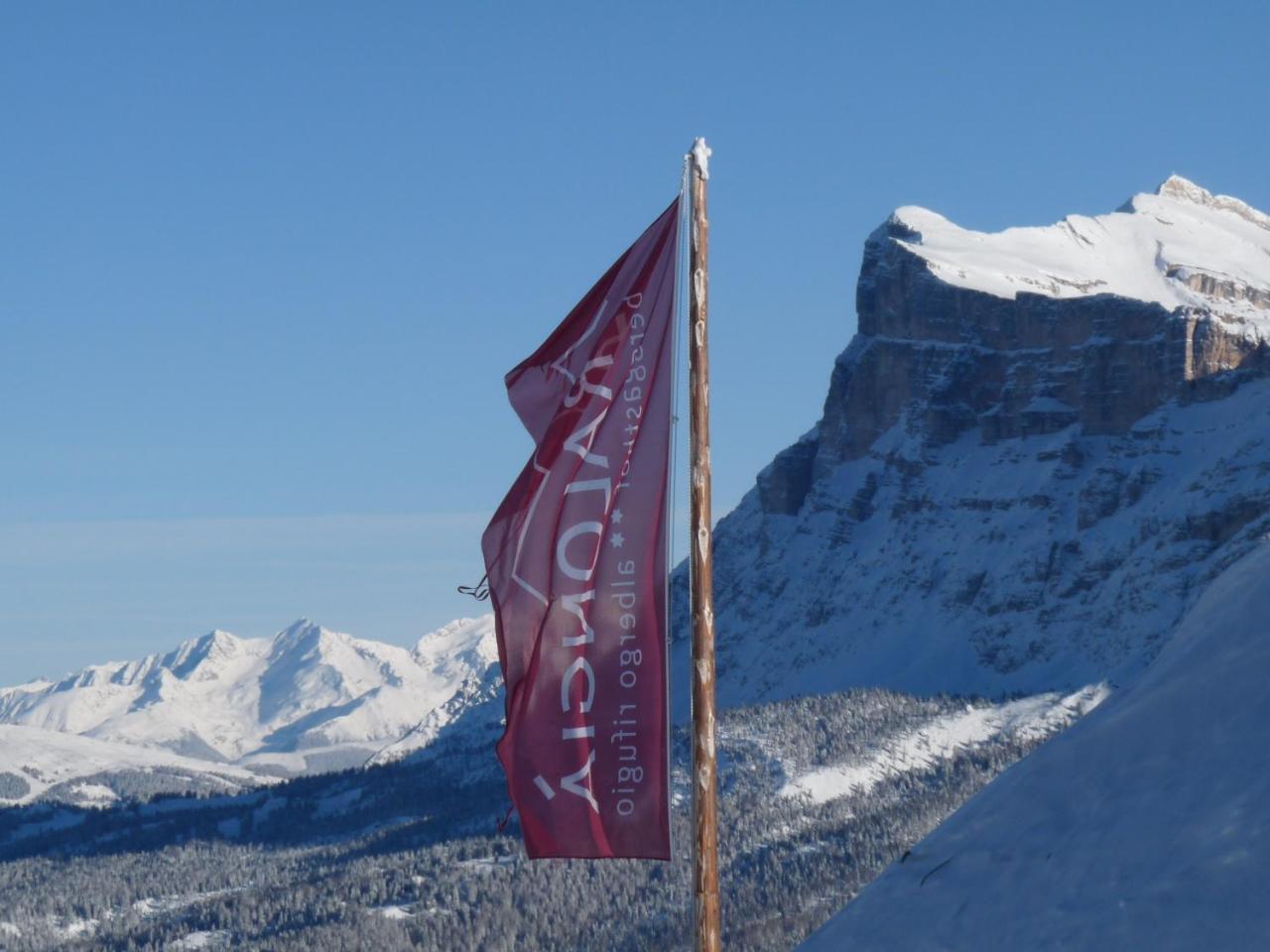 Rifugio Alpino Pralongia Villa Corvara In Badia Eksteriør billede